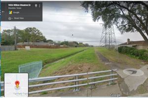 Access to Keegan Bayou Trail